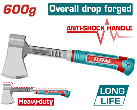 Scule si unelte de mana, Toporisca TOTAL – 600 g, 2, atomico.ro