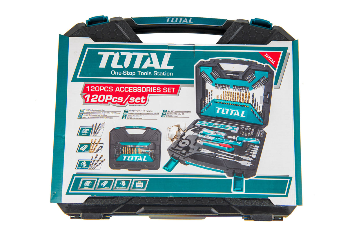 Trusa de scule 120 accesorii TOTAL, 5, atomico.ro