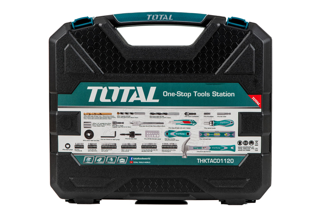 Trusa de scule 120 accesorii TOTAL, 7, atomico.ro