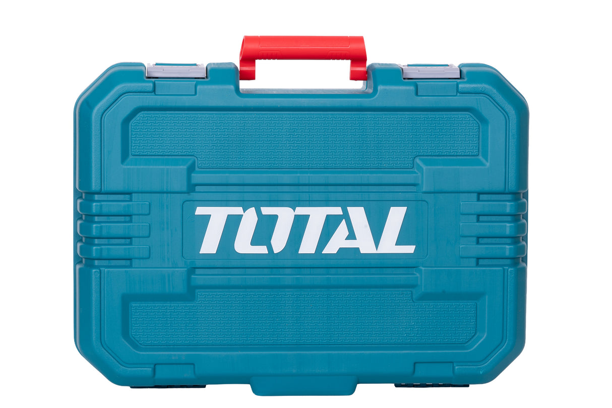 Trusa de scule TOTAL 165 piese cu masina de gaurit si insurubat cu percutie 20V, acumulator 2.0Ah si incarcator, 2, atomico.ro