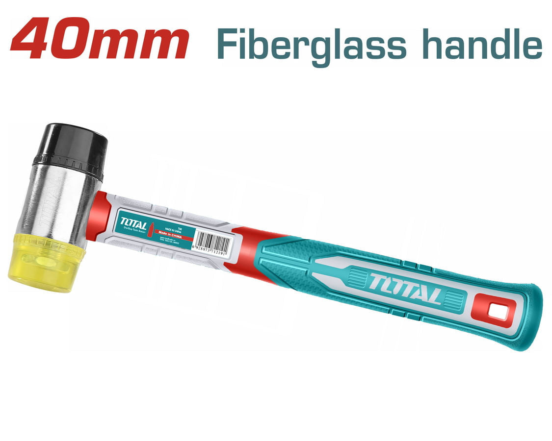 Ciocan cauciuc-plastic TOTAL - 40mm, 1, atomico.ro