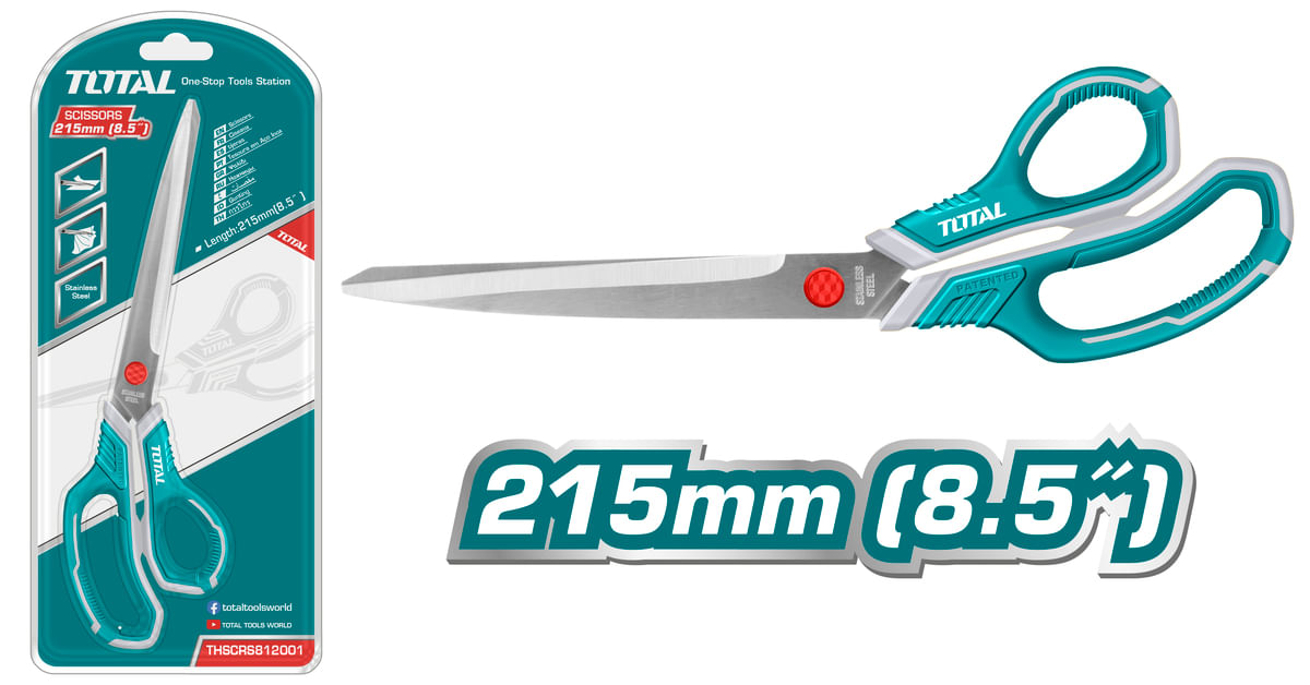 Foarfeca TOTAL 215mm (8.5"), 1, atomico.ro
