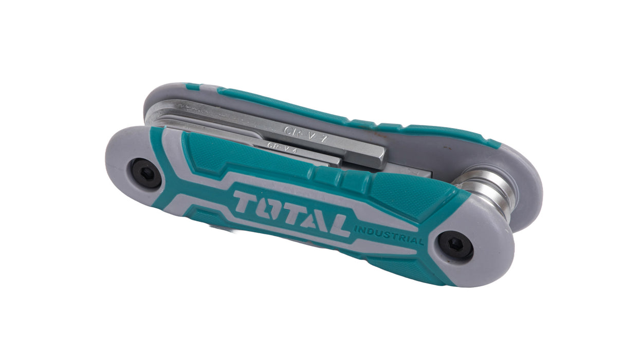 Set chei imbus de buzunar, Cr-V - TOTAL Industrial, 1, atomico.ro
