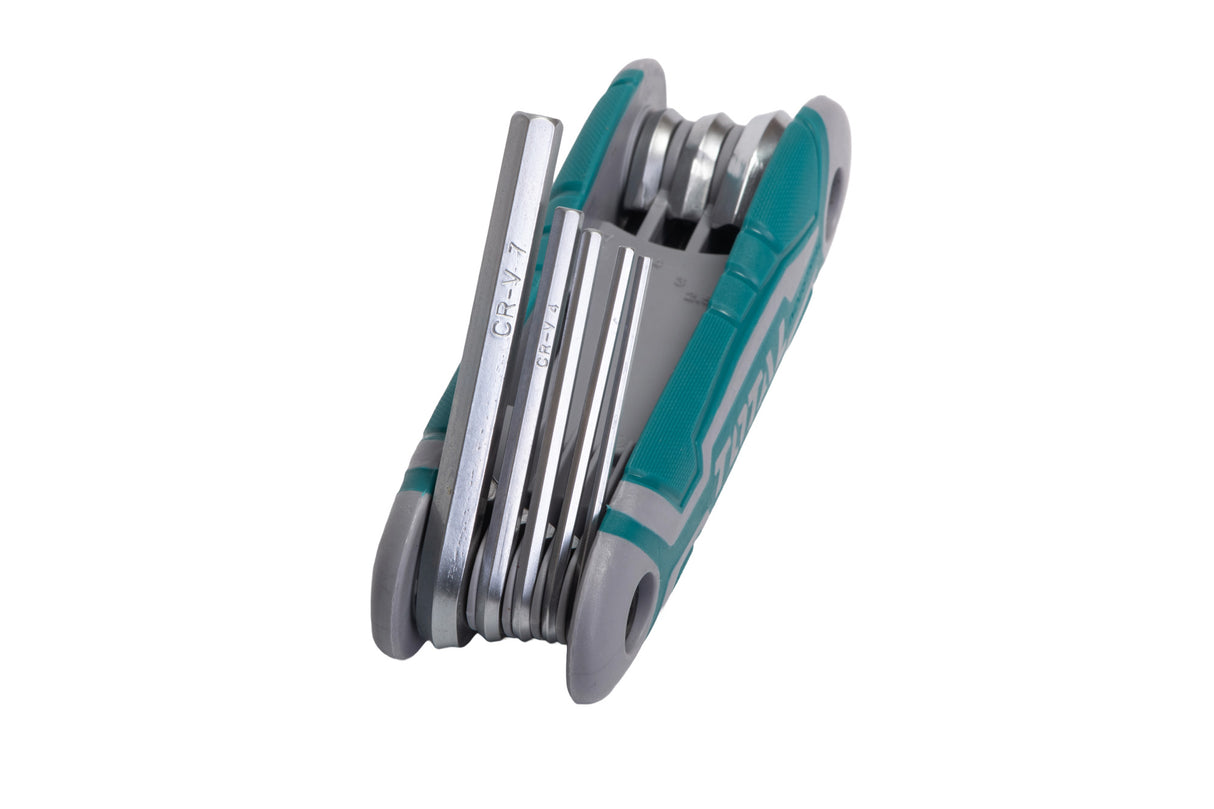 Set chei imbus de buzunar, Cr-V - TOTAL Industrial, 3, atomico.ro