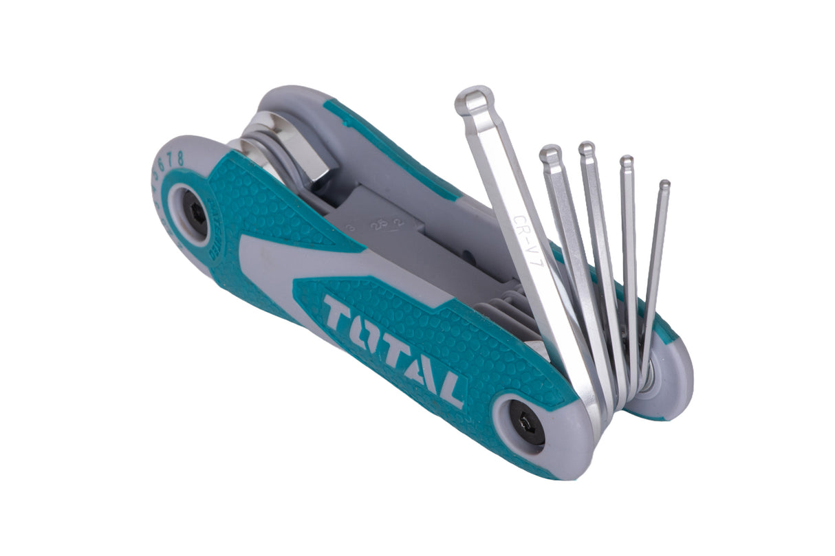 Set chei imbus de buzunar TOTAL Industrial - 2-8mm, 4, atomico.ro