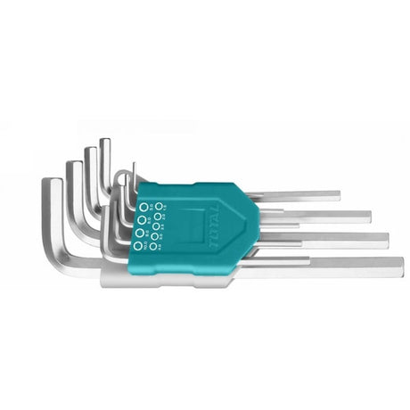 Scule si unelte de mana, Set 9 chei imbus hexagonale TOTAL Industrial - 1.5-10mm, 2, atomico.ro