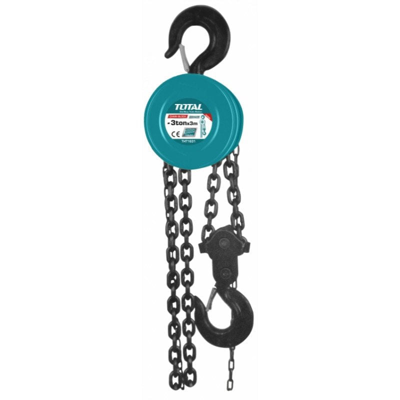 Macara cu lant 3T, TOTAL - 3000 kg, 1, atomico.ro