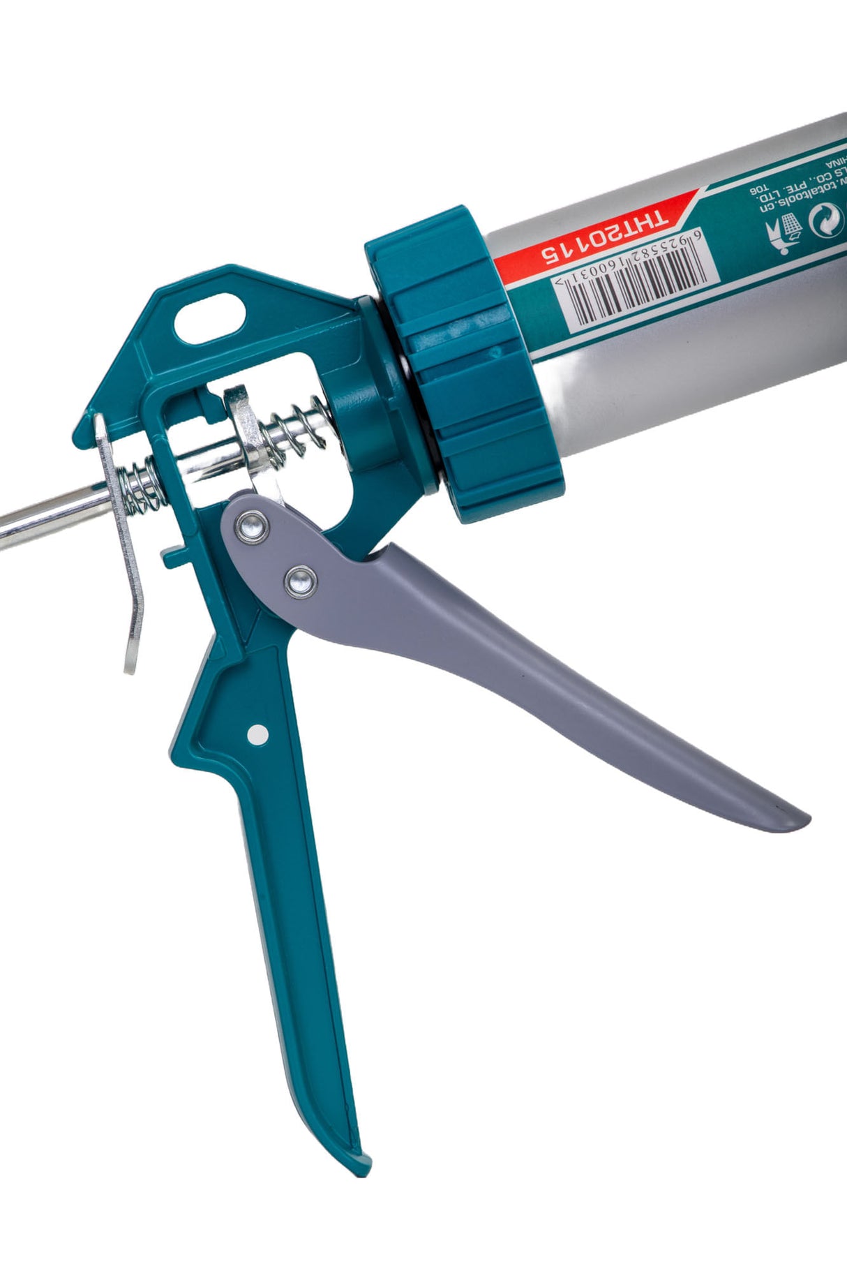 Pistol pentru silicon TOTAL - 15"/380mm cu maner aluminiu INDUSTRIAL, 4, atomico.ro