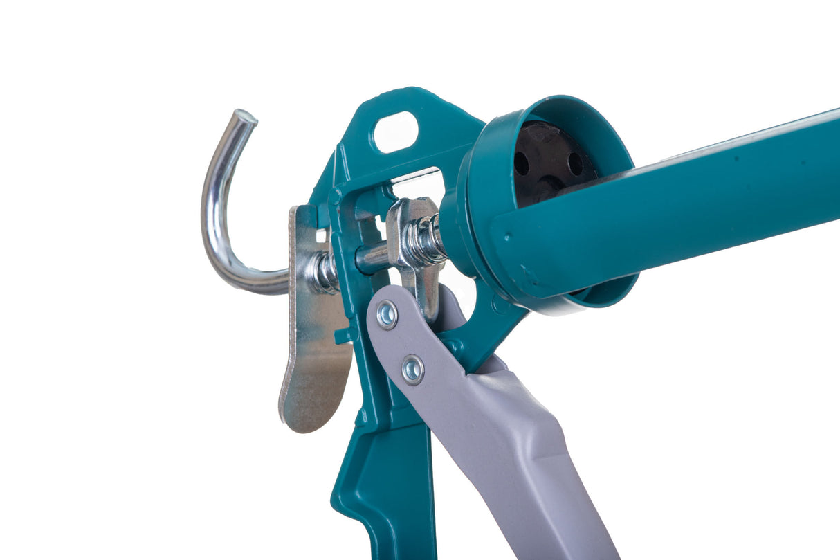 Pistol pentru silicon Total Industrial -9" cu maner aluminiu, 4, atomico.ro