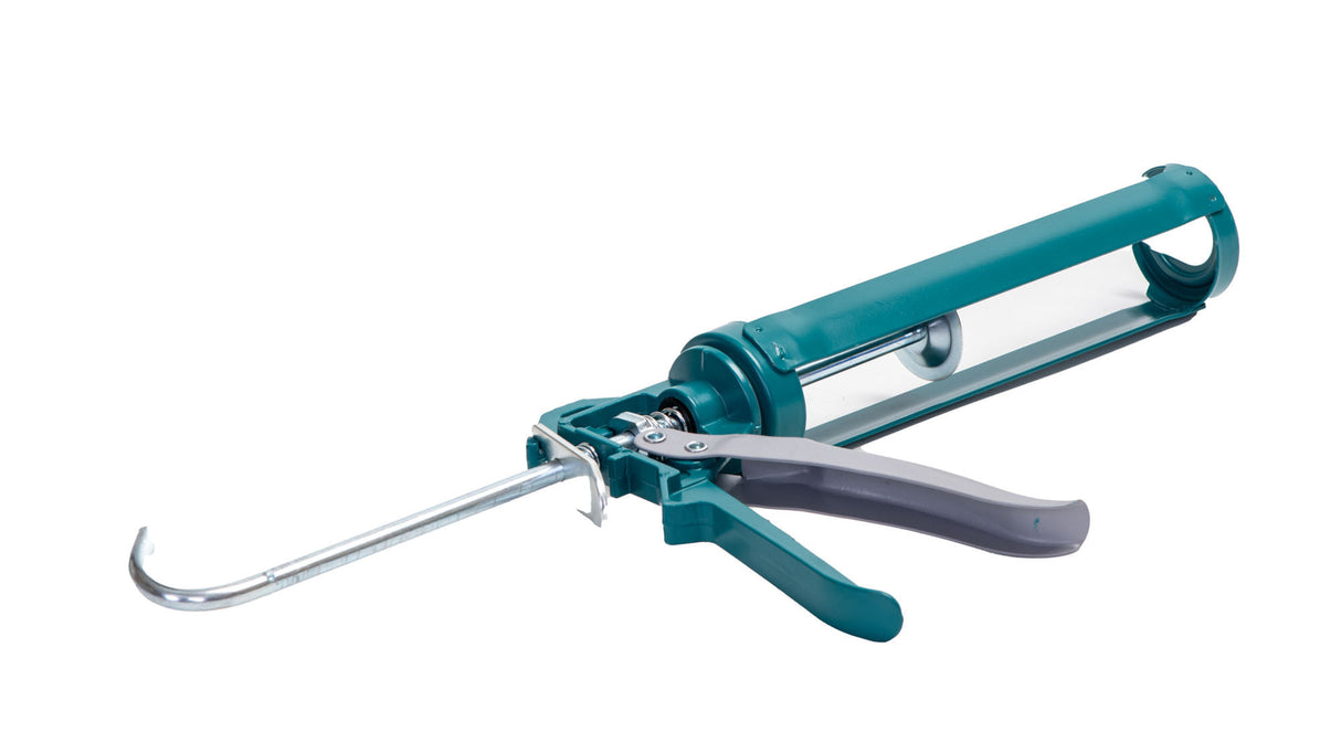 Pistol pentru silicon Total Industrial -9" cu maner aluminiu, 3, atomico.ro