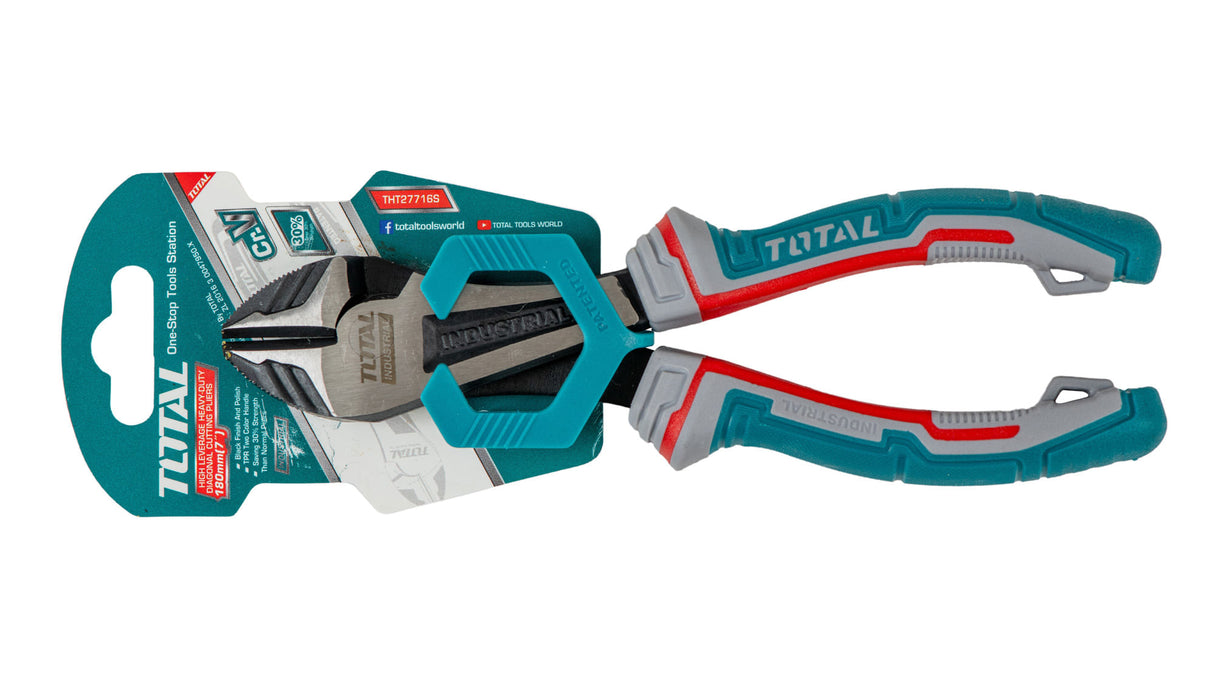 Cleste taietor TOTAL Industrial 7"-180mm - Heavy-Duty, 4, atomico.ro