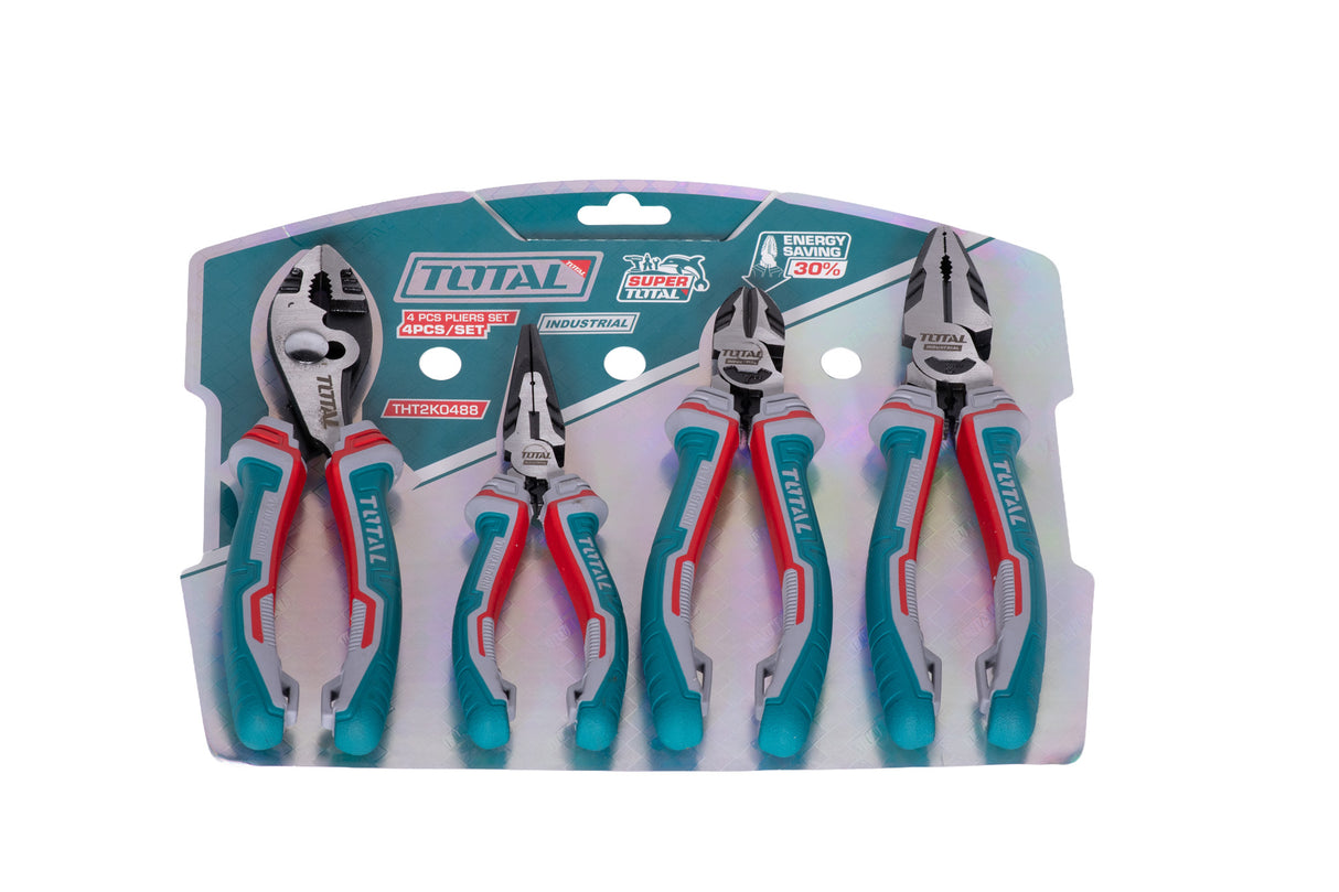 Set 4 Clesti TOTAL Cr-V – Cleste Combinat 8”, Taietor 7”, Varf Lung 6”, Articulatie Glisanta 8”, 1, atomico.ro