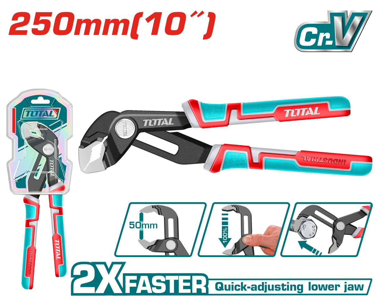 Cleste papagal TOTAL - 10"/250mm - 50mm INDUSTRAL, 1, atomico.ro