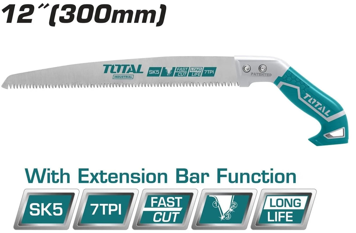 Fierastrau taiere crengi Total Industrial - 300mm (12"), 2, atomico.ro
