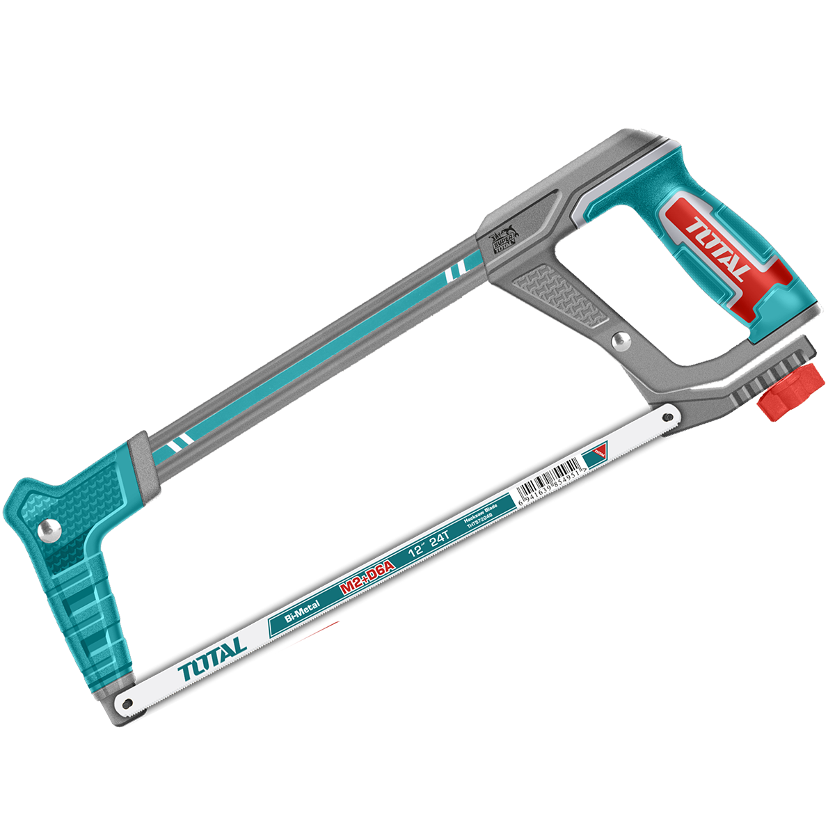 Fierastrau cu cadru metalic TOTAL 300mm (12") – lama bimetalica 24TPI, unghi reglabil 45°/90°, 1, atomico.ro
