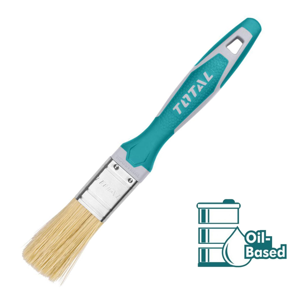 Pensula de vopsea Total Industrial - 25 mm - maner TPR, 1, atomico.ro