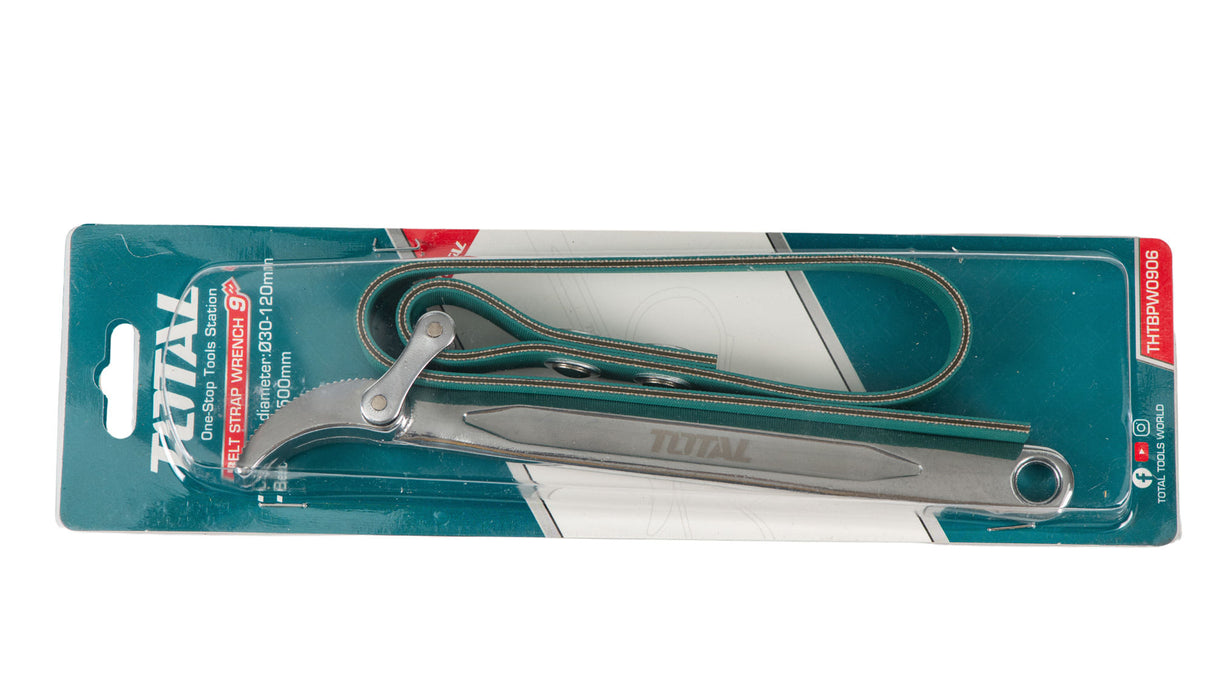 Cheie cu banda Total 9 30mm-120mm, L 500mm, 4, atomico.ro