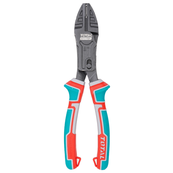 Cleste multifunctional TOTAL 8"/200 mm, Cr-V, teflon, maner TPR, 1, atomico.ro