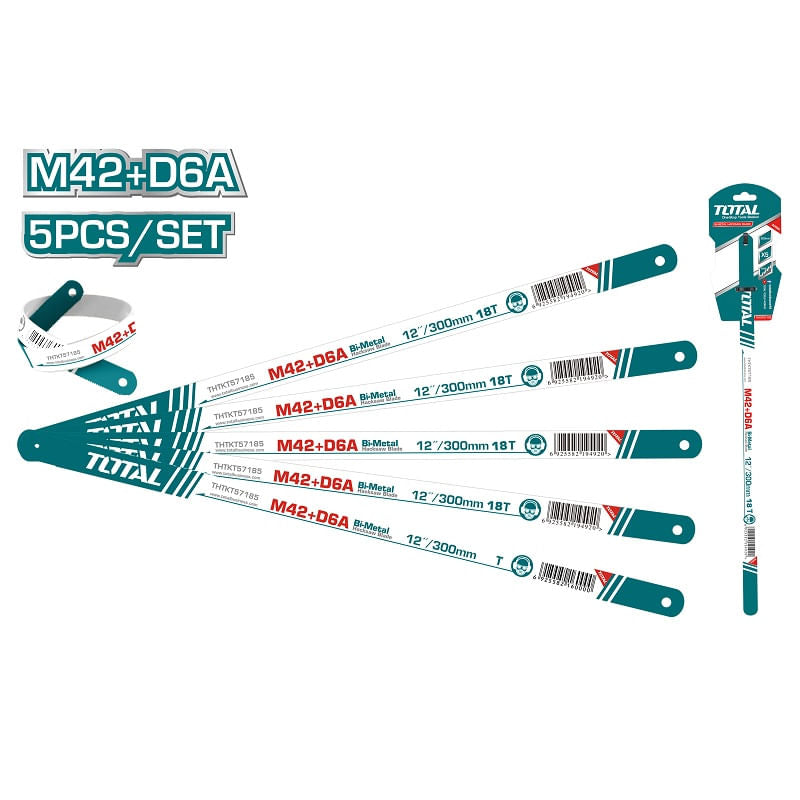TOTAL - Set lame fierastrau 300mm/12 18T Industrial, 1, atomico.ro