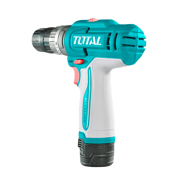 Masina de gaurit cu percutie TOTAL 12V, 20Nm, 2 trepte viteza, baterii 1.5Ah (NU INCLUDE INCARCATOR), 4, atomico.ro