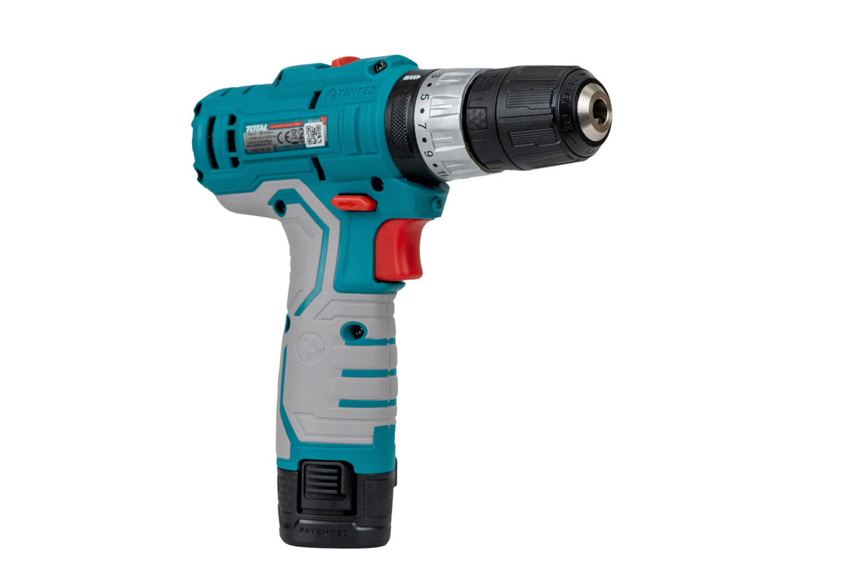 Masina de gaurit cu percutie TOTAL - 2 acumulatori, 1.5Ah Li-Ion - Resigiliat, 3, atomico.ro