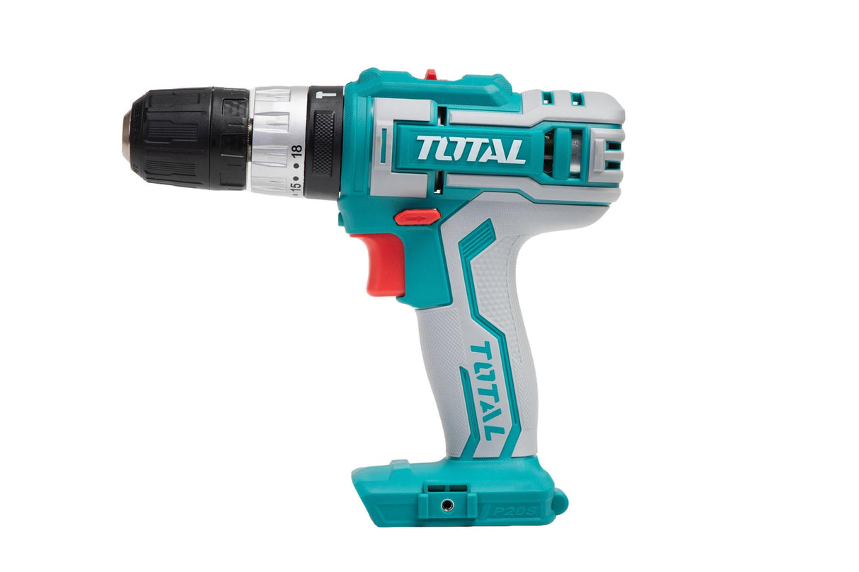 Masina de gaurit cu percutie si acumulator TOTAL - 2 acumulatori, 2Ah, 1, atomico.ro