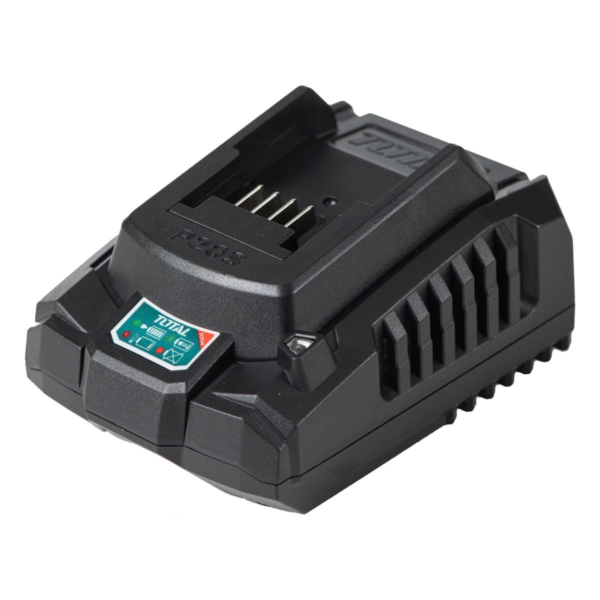 Masina de gaurit cu percutie Total Industrial - 2 acumulatori, 20V, 2Ah + 50 accesorii, 7, atomico.ro