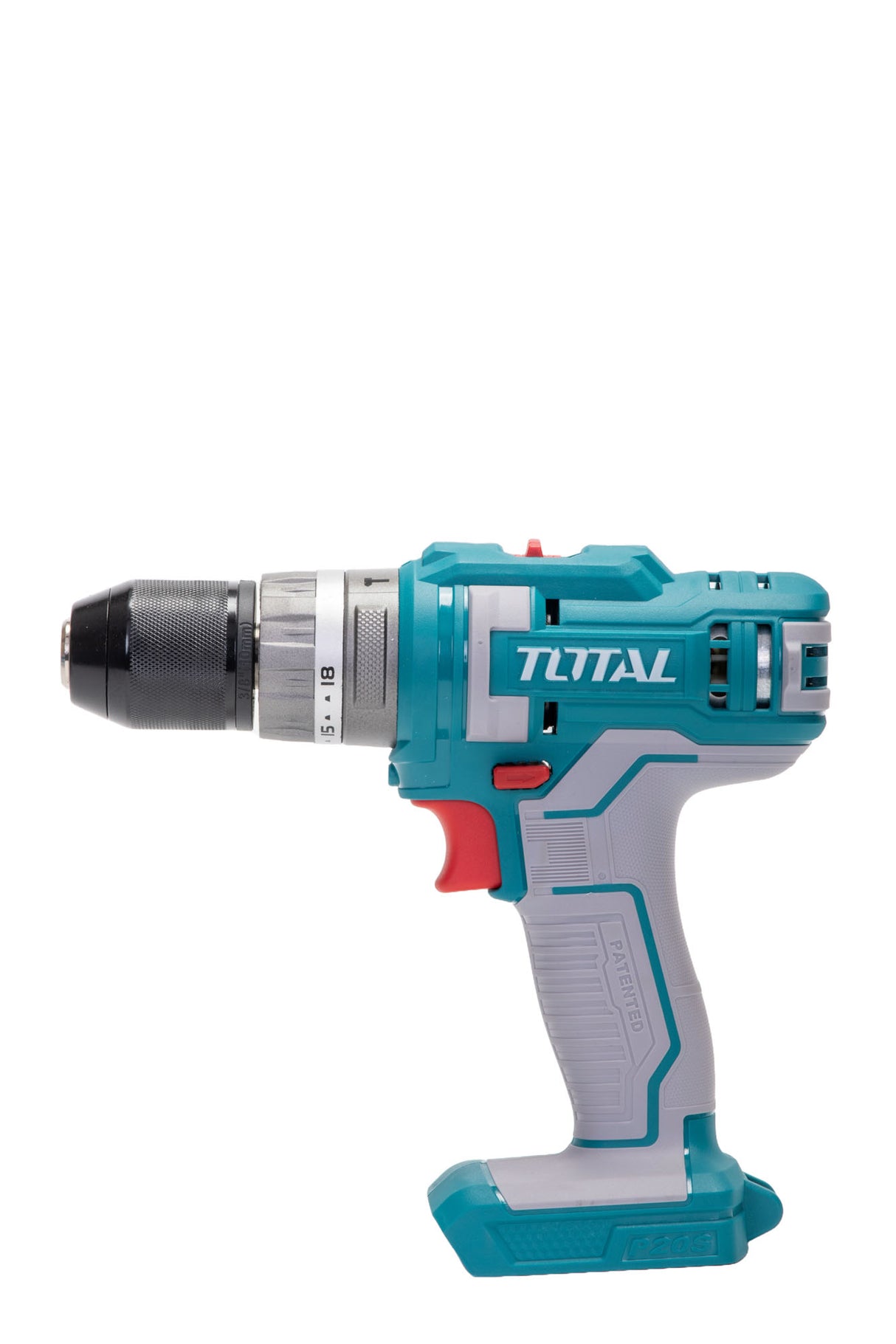 Masina de gaurit cu percutie TOTAL, 20v 2.0Ah, Li-Ion, 1500 rpm, 22500 bpm, 47 accesorii(include 2 acumulatori + 1 incarcator), 2, atomico.ro