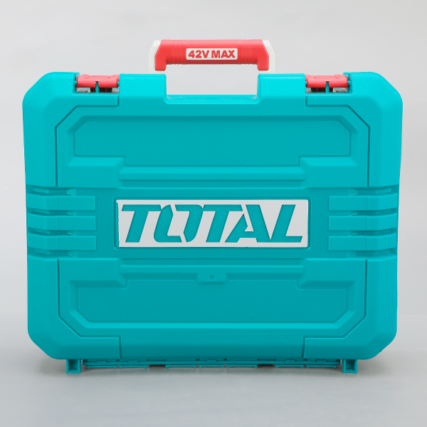 Masina de gaurit cu impact TOTAL 42V, 99 Nm, mandrina metalica 13 mm (INCLUDE 2 ACUMULATORI, 1 INCARCATOR), 14, atomico.ro
