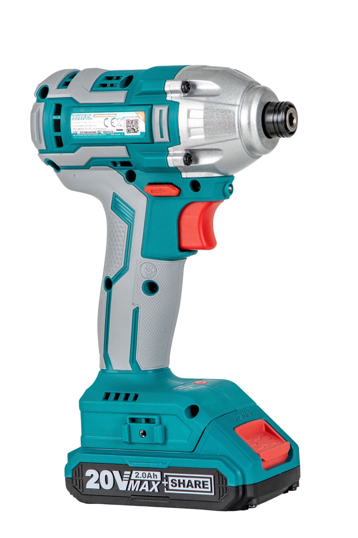 Masina de insurubat cu impact TOTAL - 2 acumulatori 20V, 2Ah, 3550 rpm, 3, atomico.ro