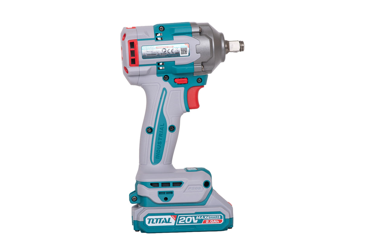 Masina de insurubat cu impact TOTAL cu acumulator 20V-2.0AH LI-ION include 2 acumulatori si 1 incarcator, 4, atomico.ro