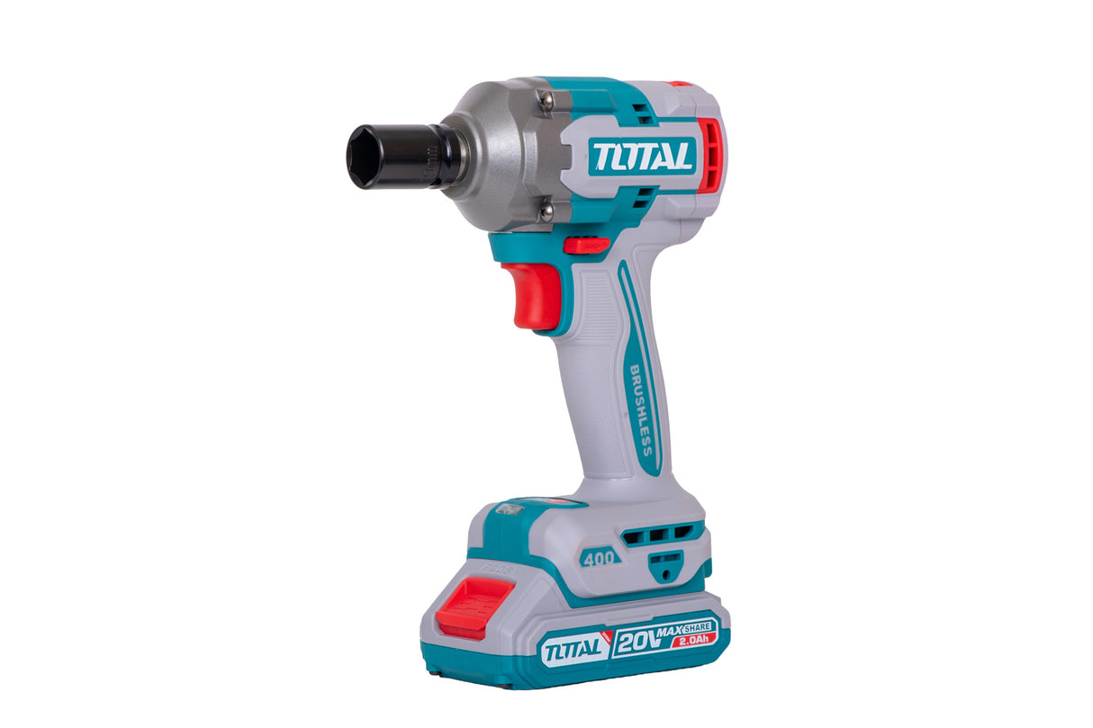 Masina de insurubat cu impact TOTAL cu acumulator 20V-2.0AH LI-ION include 2 acumulatori si 1 incarcator, 6, atomico.ro