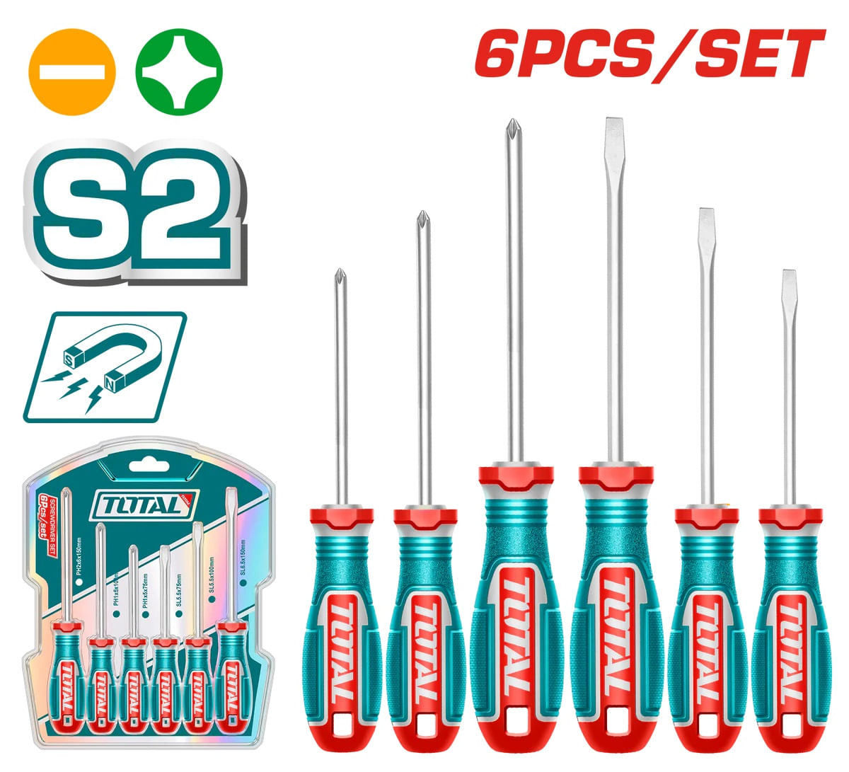 Set 6 surubelnite TOTAL, 1, atomico.ro