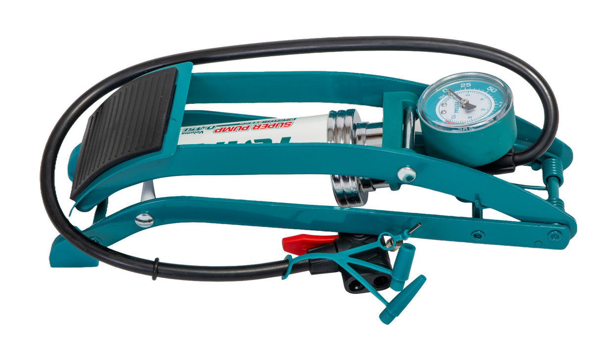 Pompa auto de picior TOTAL cu manometru, 3, atomico.ro