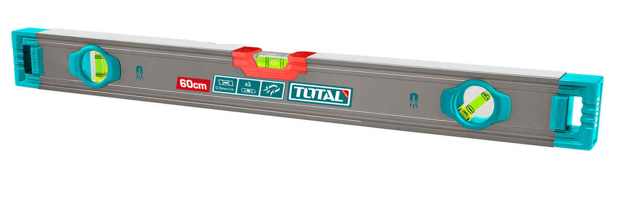 Nivela magnetica cu bula Total Industrial - 60CM - Precizie 0.5MM Industrial, 1, atomico.ro