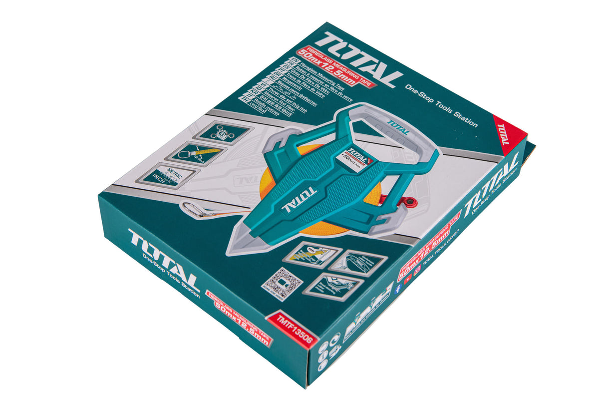 Ruleta Total, 50m x 12,5mm - eficienta 31, fibra sticla, 3, atomico.ro