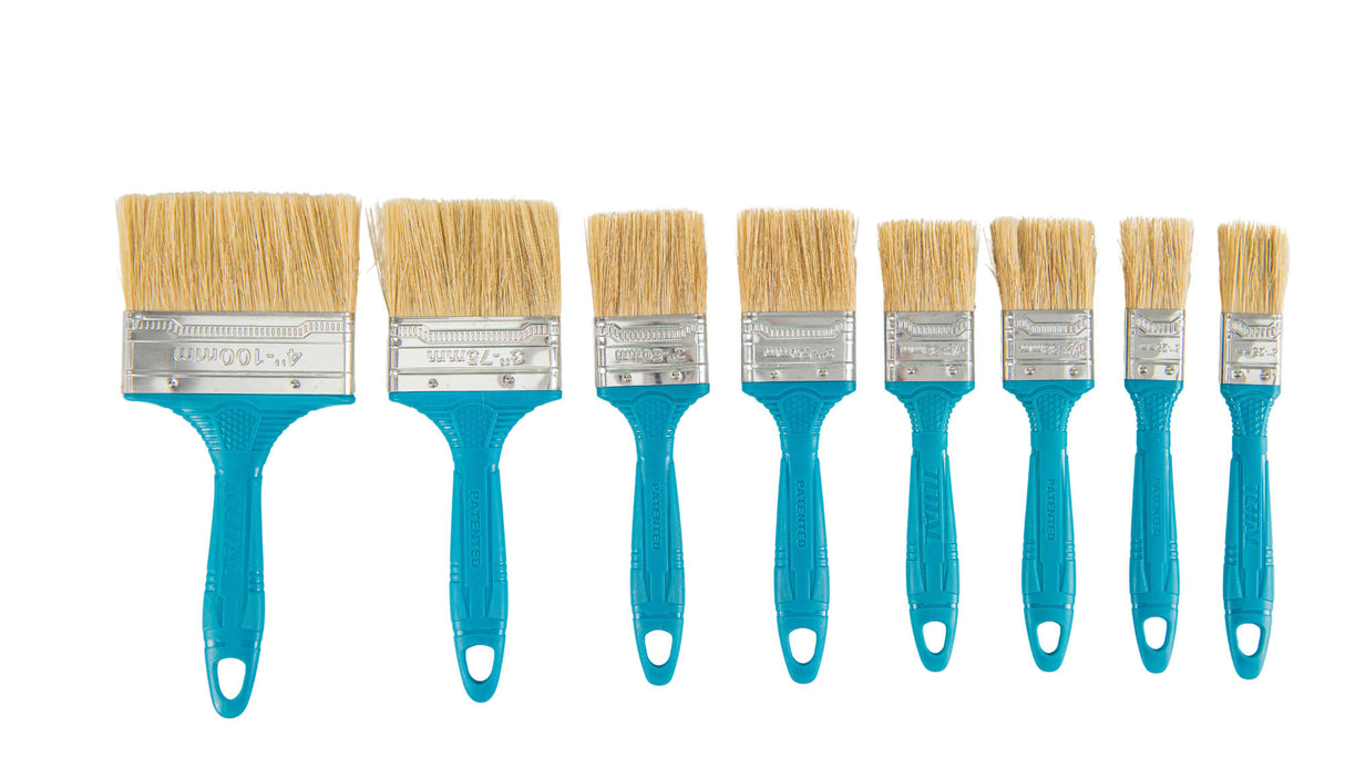 Set TOTAL pistol vopsit, pistol cuie, pensule, trafalet, incarcator si baterie 20V 2Ah, 4, atomico.ro