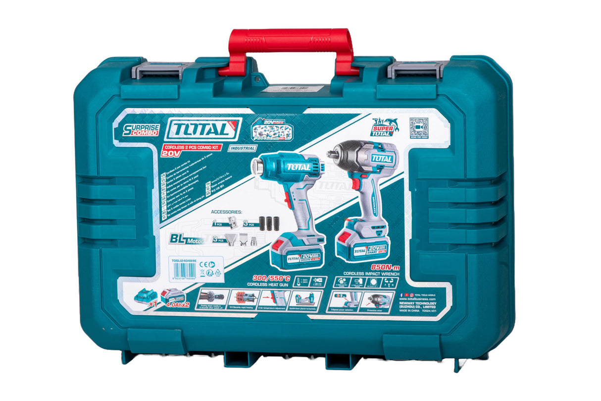 Kit combo TOTAL 20V MASINA DE INSURUBAT, FEON INDUSTRIAL, 3, atomico.ro