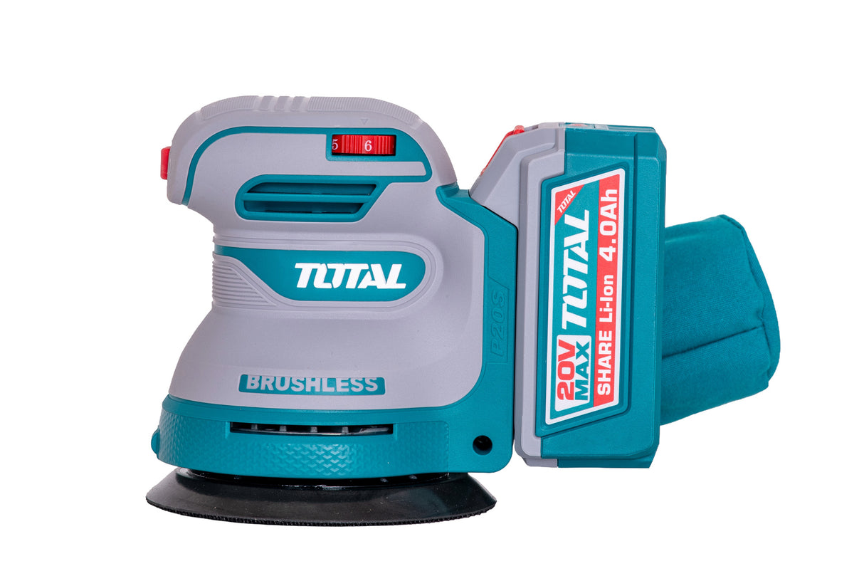 Kit Combo TOTAL 20V – Fierastrau circular, Slefuitor , Masina de gaurit cu percutie + 2 acumulatori 4.0Ah si incarcator, 5, atomico.ro