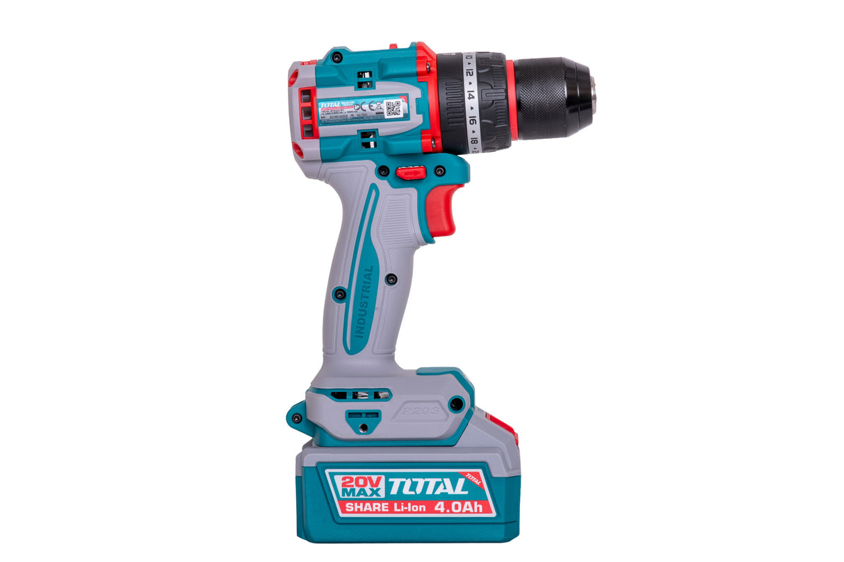 Kit Combo TOTAL 20V – Fierastrau circular, Slefuitor , Masina de gaurit cu percutie + 2 acumulatori 4.0Ah si incarcator, 6, atomico.ro