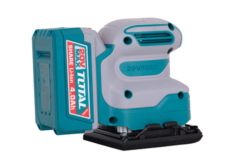 Oferta Zilei, Kit Combo TOTAL 20V – Bormasina cu percutie, Masina de insurubat cu impact, Polizor unghiular, Ciocan rotopercutor, Fierastrau circular, Suflanta, Slefuitor, Pistol cu aer cald, Lampa de lucru pe acumulator - include 2 baterii, incarcator si accesorii, 14, atomico.ro