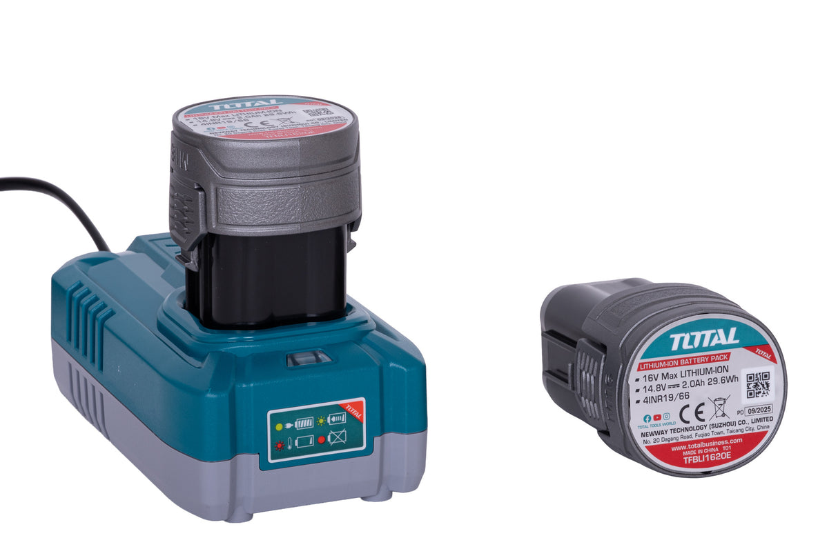 Kit combo TOTAL 16V – masina de insurubat, nivela laser 3D si telemetru laser, 8, atomico.ro