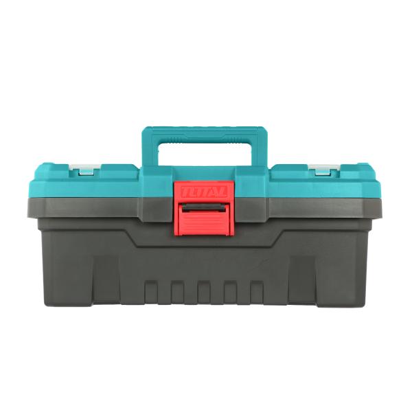 Cutie scule TOTAL 14", plastic PP, compartimente organizare, tava inclusa, 5, atomico.ro
