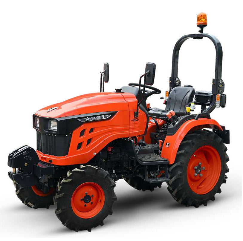 Tractor AVENGER 20 CP, 4x4, motor Mitsubishi, cu roti agricole, 1, atomico.ro