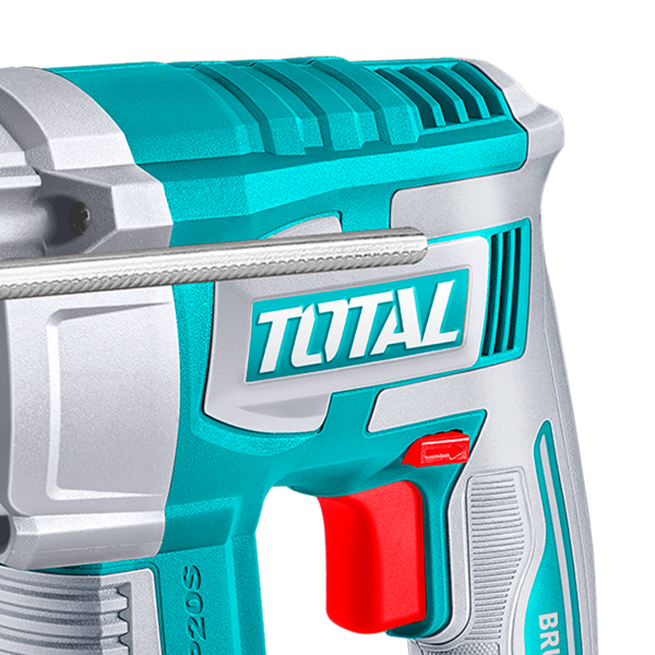 Ciocan rotopercutor TOTAL 20V brushless, 2.5J, SDS Plus, cu 2 acumulatori, incarcator si accesorii, 3, atomico.ro