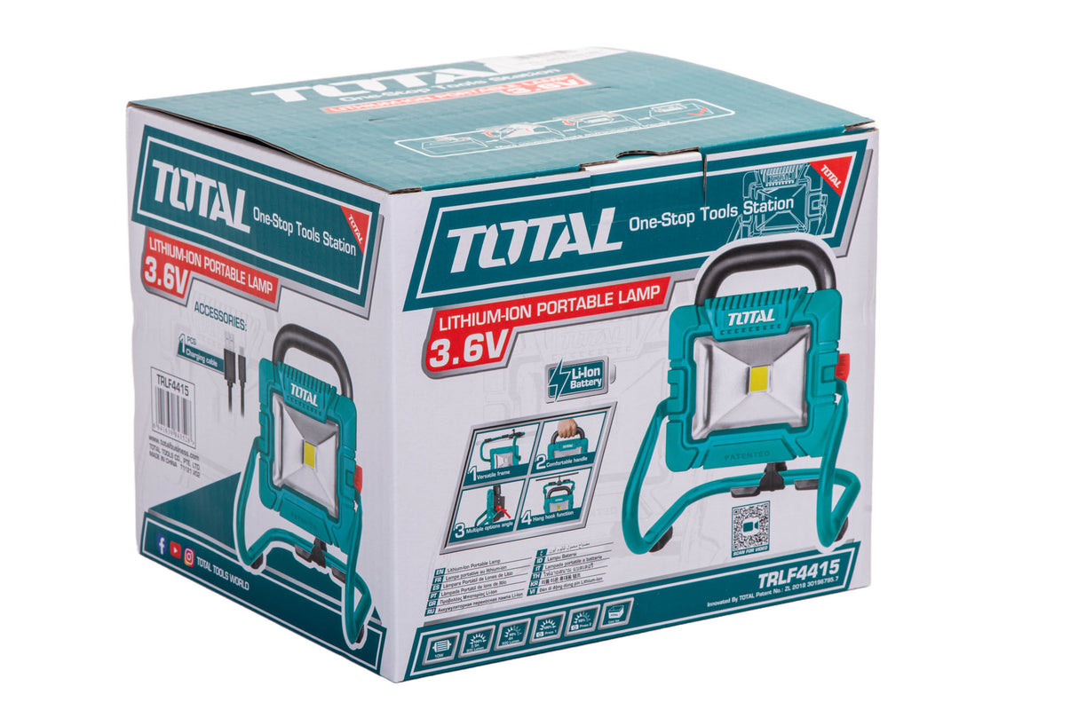 Lampa de lucru TOTAL portabila 3.6V, INCARCARE USB, 5, atomico.ro