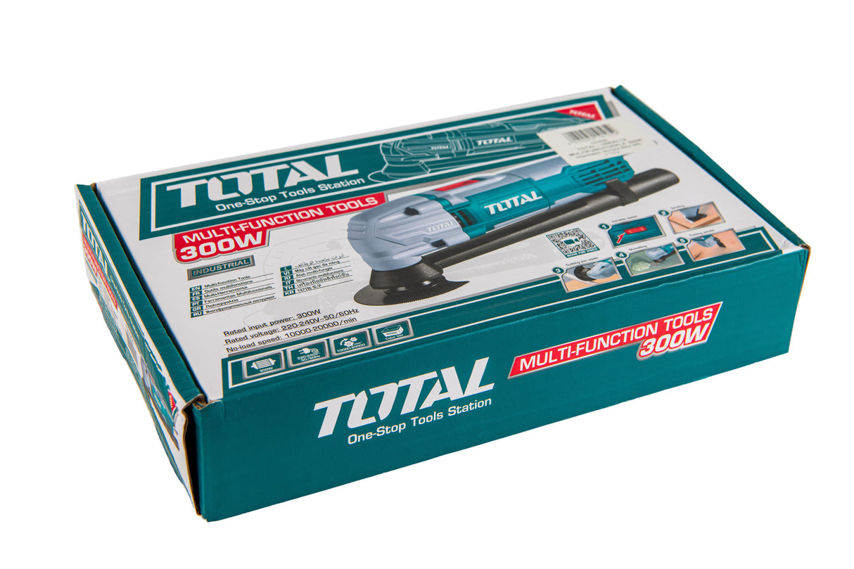 Unealta multifunctionala Total 300W, 5 accesorii, 8, atomico.ro