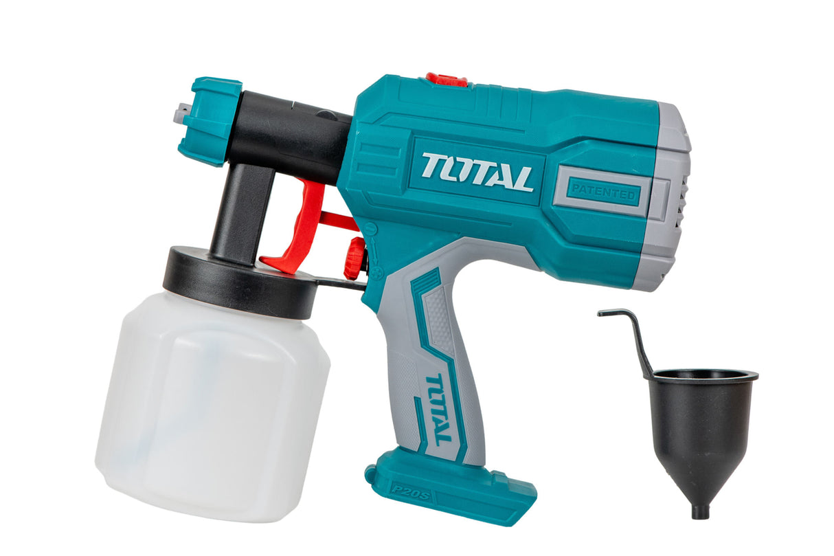 Pistol de vopsit TOTAL - 800ml Resigilat, 20V - nu include acumulator si incarcator, 6, atomico.ro
