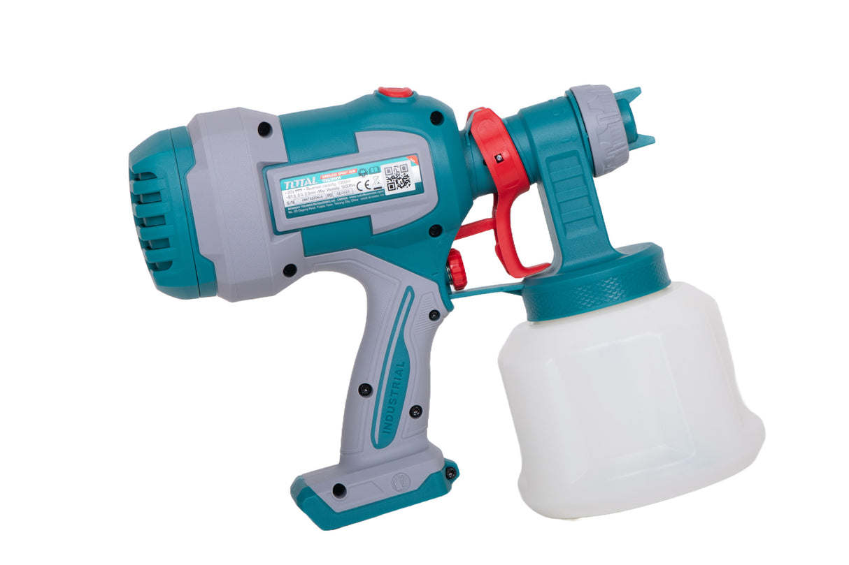 Pistol de vopsit TOTAL 20V Li-Ion, debit maxim 800 ml/min, rezervor 1000 ml, acumulatorul si incarcatorul se vand separat, 3, atomico.ro