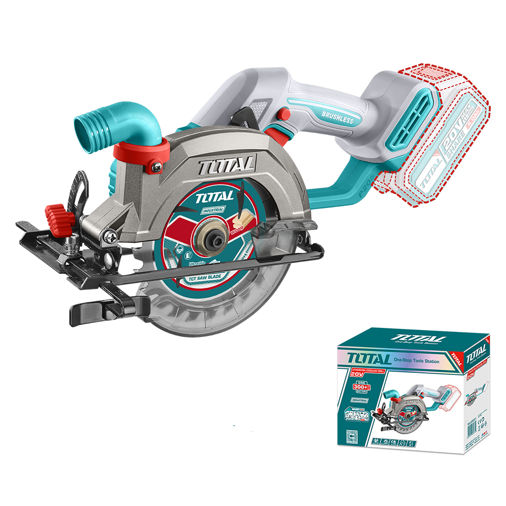 Fierastrau circular 20V, diametru lama 140mm (NU INCLUDE ACUMULATOR SI INCARCATOR), 1, atomico.ro